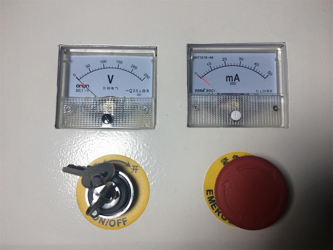 voltage meter for the laser machine